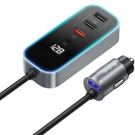 MCDODO USB/USB-C PD 107W LED NABÍJAČKA DO AUTOMOBILKU