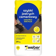 Podlaha z rýchleho cementového poteru WEBER 1000 PLUS