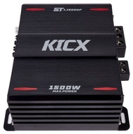 KICX ST-1.1500DF - 1-kanálový zosilňovač do auta 650/1050/1500 RMS PILOT