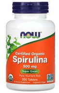 SPIRULINA 500 mg 200 tabliet - CERTIFIKÁT. ORGANICKÝ