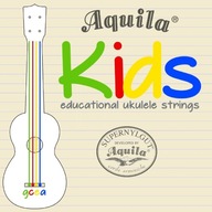 Aquila AQ-138U Detské farebné struny na ukulele