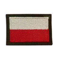 Rukávový znak Polish Flag lemovaný suchým zipsom