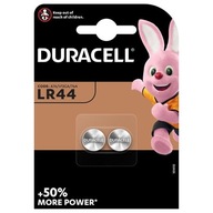 Alkalická batéria, LR44, Duracell, blister, 2-bal