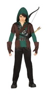 Oblečenie Archer Robin Hood Costume Prom 110-116 cm