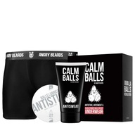 Angry Beards Calm Balls Set Deodorant Lubrikant Boxerky XL