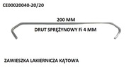 Lakové vešiaky S CE00020040-20 / 20 500 ks.