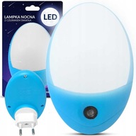 Nočná LED lampa Heckermann 58 Blue