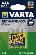 Batérie VARTA Professional 1000mAh, AAA HR03/A