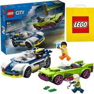 LEGO CITY 60415 POLICAJNÁ HANBA NA ZLODEJA + LEGO DARČEKOVÁ TAŠKA