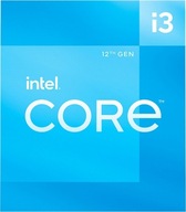 Procesor Core i3-12100 F BOX 3,3 GHz, LGA1700