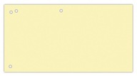 KARTÓNOVÉ VLOŽKY 1/3 A4 100 KS ŽLTÉ