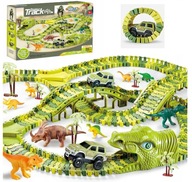 DINOSAURS RACE TRACK DINO SET 271EL 3,6M XXL