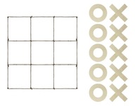 Hra Tic-Tac-Toe pre deti na XXL svadbu