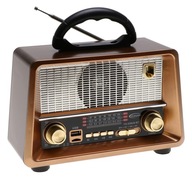 Rádio Retro PRENOSNÝ SOLAR Bluetooth reproduktor Solar USB MP3 TF 151