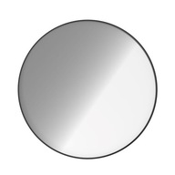 Okrúhle zrkadlo v čiernom ráme OTYLIA fi 40-50-100