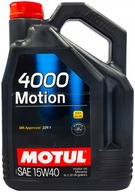 MOTUL 4000 MOTION 15W40 5L ACEA A3/B3 API SL/CF