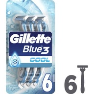 Gillette Blue 3 Cool jednorazový holiaci strojček 6 ks.