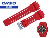 casio GA-100B GA-110FC STRAP, matný ČERVENÝ