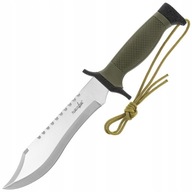 Strieborný nôž Master Cutlery Survival s puzdrom