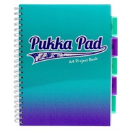 Zápisník Pukka Pad A4 Fusion Project Book Tyrkysový