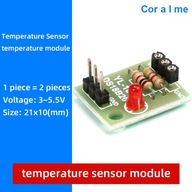 2ks modul snímača teploty DS18B20 modul str