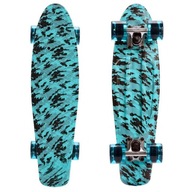 Skateboard Fiszka pre deti Meteor ABEC-7