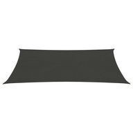 vidaXL Shade Sail 160 g/m² Antracit 2x5 m HDPE