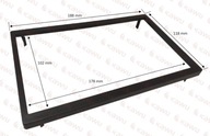 2DIN univerzálny rám 178x102x8mm 8 palcov 63546