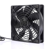 USB chladiaci počítačový ventilátor, 3 režimy 12x12 cm