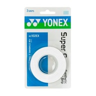 YONEX SUPER GRAP WHITE VONKAJŠIE OBALY 3 KS