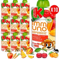 KUBUŚ IMMUNO pena BEZ CUKRU IMUNITA MANGO ACEROLA POMERANČ 100g x10 1KG