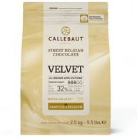 Barry Callebaut Belgická čokoláda na pitie biela Velvet W3 32% | 2,5 kg