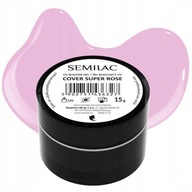 SEMILAC UV GEL BUILDER KRYT SUPER ROSE 15g