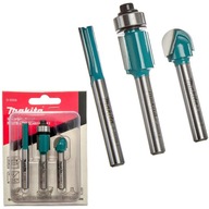 Sada 3 ks fréz pre 6mm frézku Makita D-30209