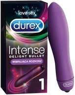 Vibrátor DUREX Intense Delight Tichý, jemný, diskrétny, hladký masážny prístroj