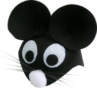 SUPER čiapka na myš s čiernymi očami CC092C