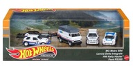 HOT WHEELS PREMIUM DIORAMA sada 4 áut HKC18