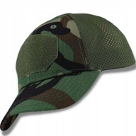 Baseballová čiapka Camo Mesh Woodland