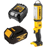 Nabíjacia LED baterka 18V 300/1000lm DeWALT DCL050 + 1x4Ah + nabíjačka