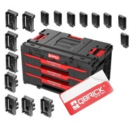 Qbrick System ONE Drawer 3 Toolbox 2.0 zásuvkový box