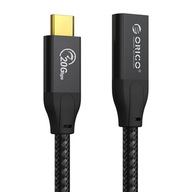 Orico USB-C predlžovací kábel 1m 3.2 Gen2 20Gb, 4K 100W