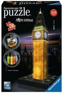 3D puzzle Big Ben London Night Edition 216 ks.
