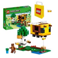 LEGO Minecraft 21241 Včelí úľ + LEGO DARČEKOVÁ TAŠKA