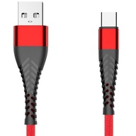 1m Spider USB-C TYPE-C RÝCHLONABÍJACÍ kábel 3A