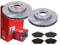 BREMBO PREDNÉ KOTOUČE, DESTIČKY, MERCEDES A W176 B W246