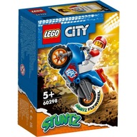 Rocketový kaskadérsky bicykel LEGO City 60298