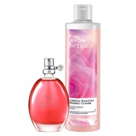 Sada kozmetiky AVON Elegant Rose _ Voda 30ml + Gél 250ml