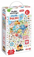 CZCZZU POZOROVACÍ PUZZLE 117 EL MAPA POĽSKA +5L