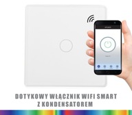 TUYA Smart Home single WiFi vypínač biely