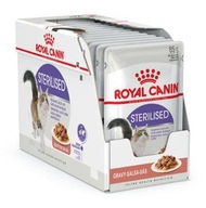 Royal Canin Sterilizovaná mačka v omáčke 85 g x 12